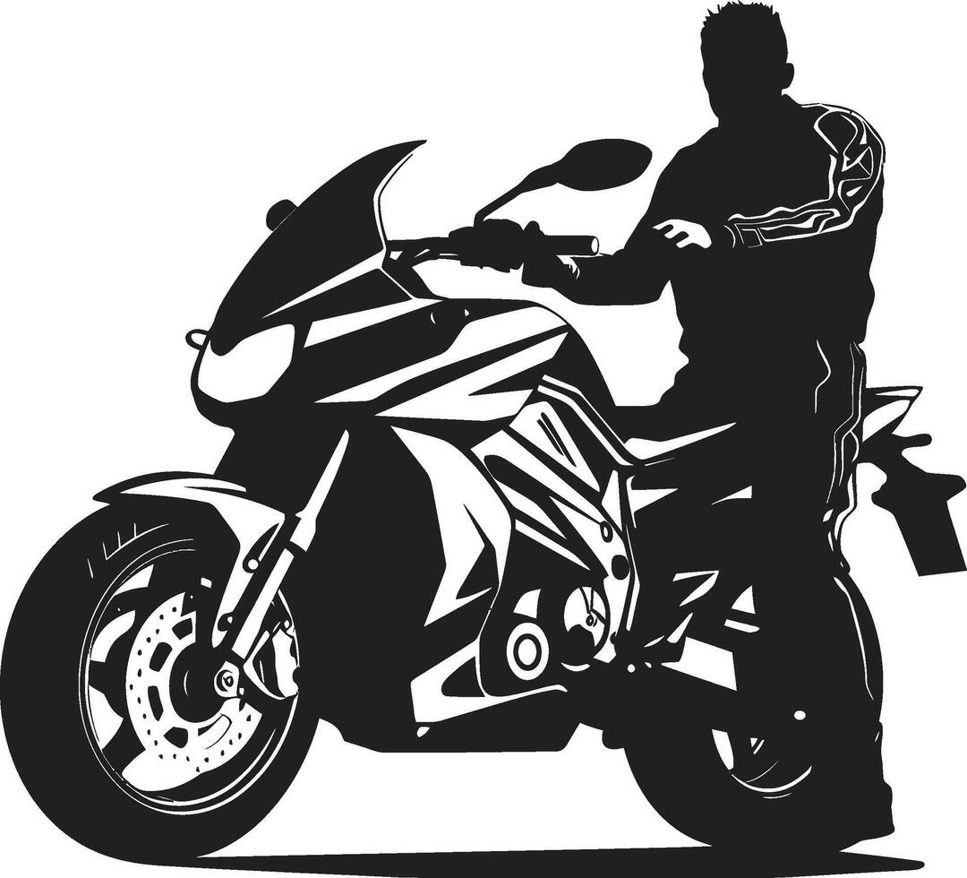 Motor Marauder Marauder of the Motorways Iron Eagle Eagle of the Iron Road vector