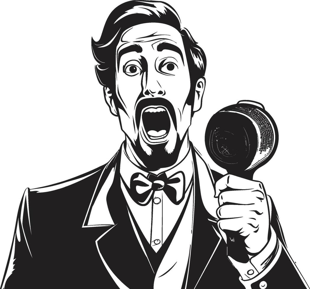 Shout Scholar Scholar of Shouting Techniques Vocal Virtuoso Virtuoso of Vocal Variation vector