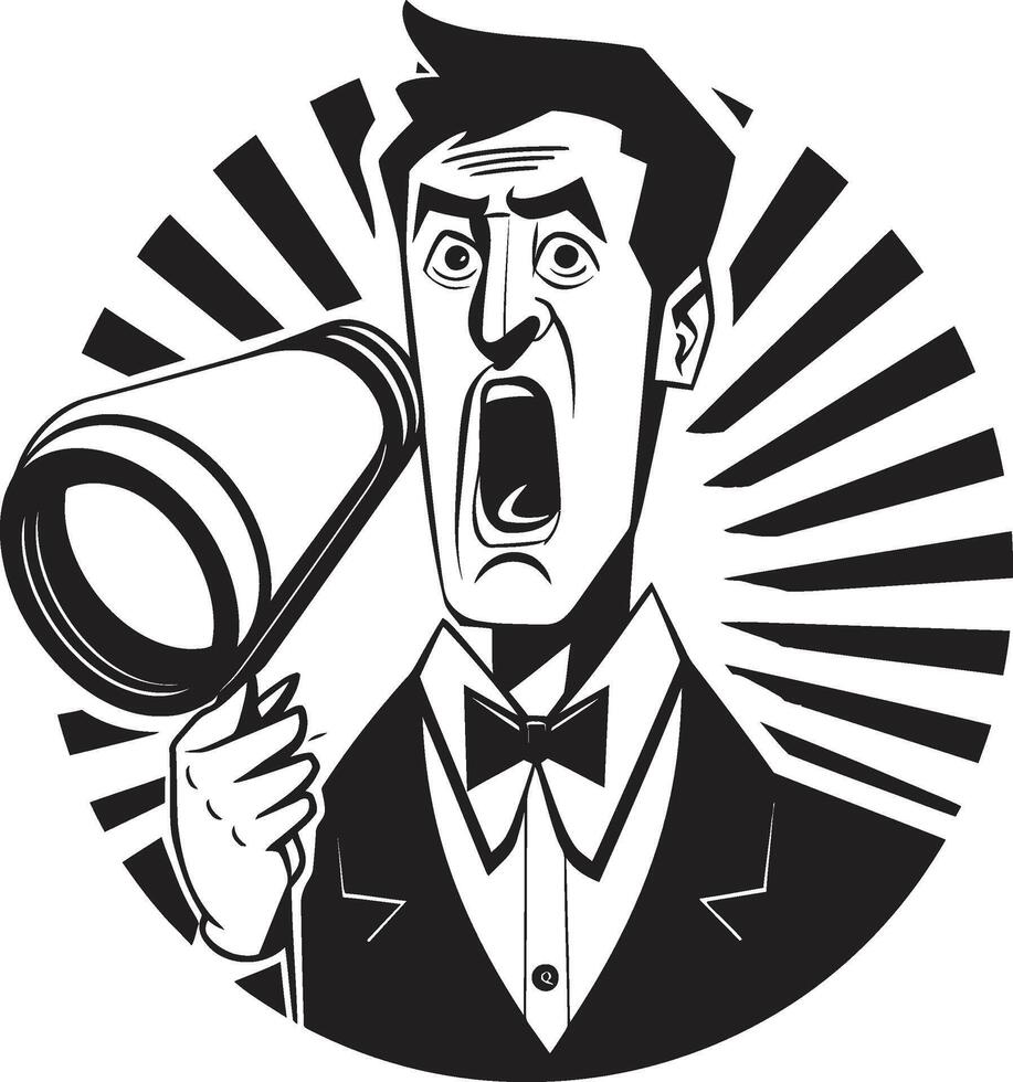 Shout Sovereign Sovereign of Shouts Decibel Duke Duke of Decibels vector