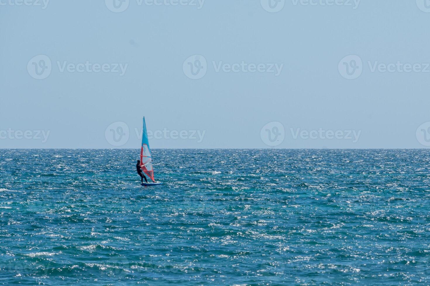 Windsurfing on the Blue photo
