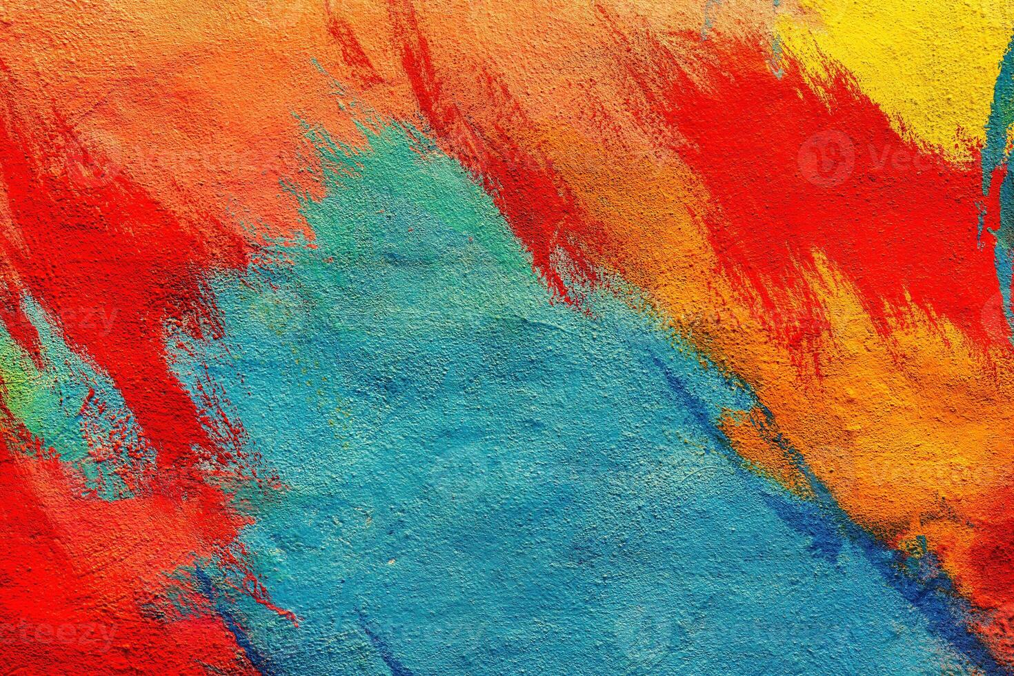 Colorful graffiti painted on a wall. Abstract urban background. Spray painting art. photo