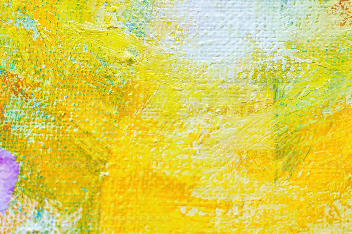 Colorful abstract oil painting art background. Texture of canvas and oil. photo