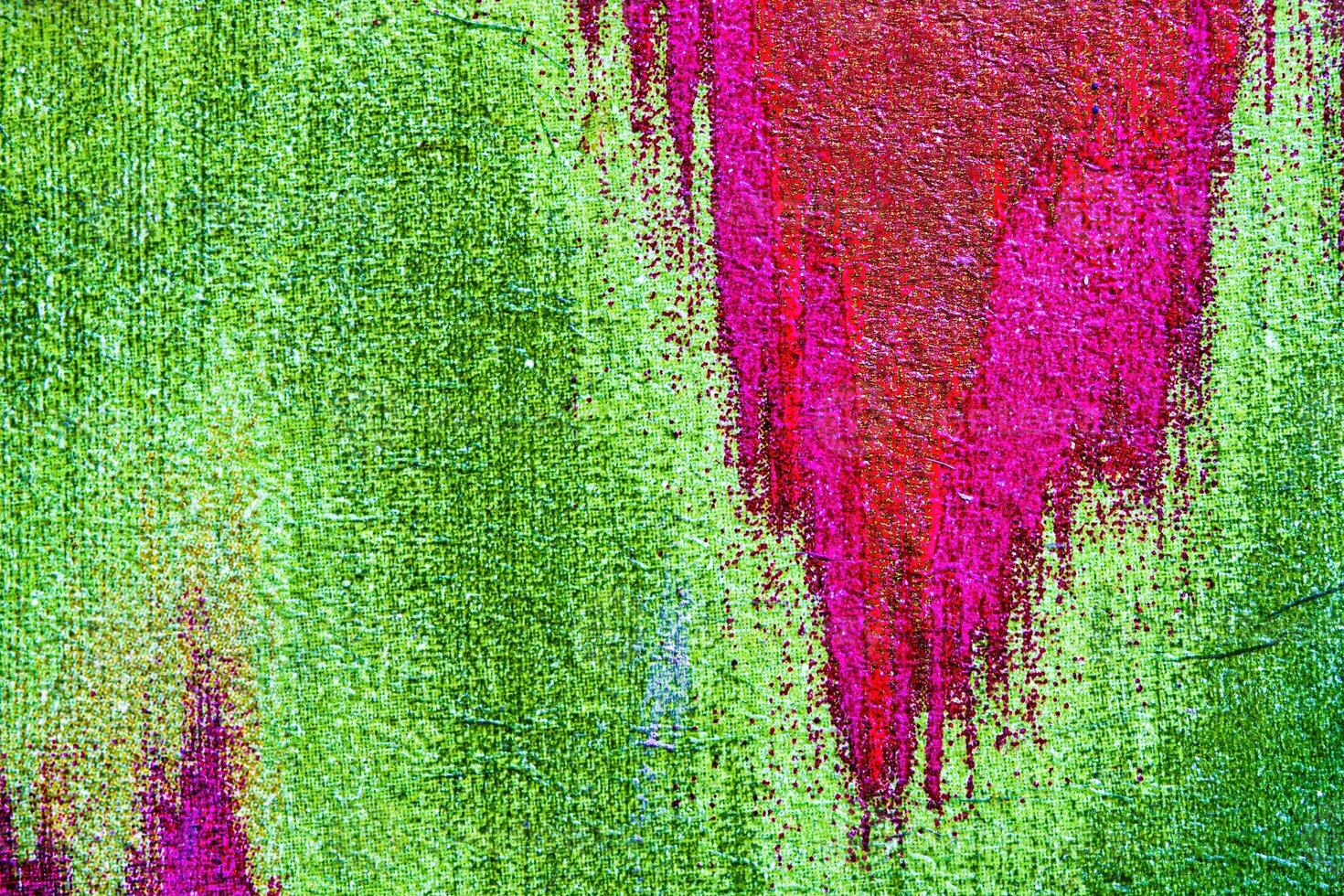 Colorful abstract oil painting art background. Texture of canvas and oil. photo