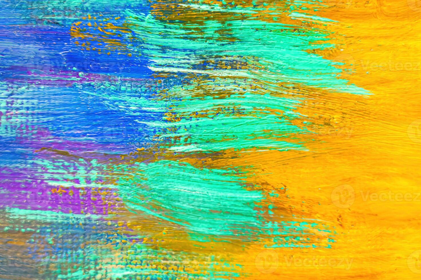 Colorful abstract oil painting art background. Texture of canvas and oil. photo