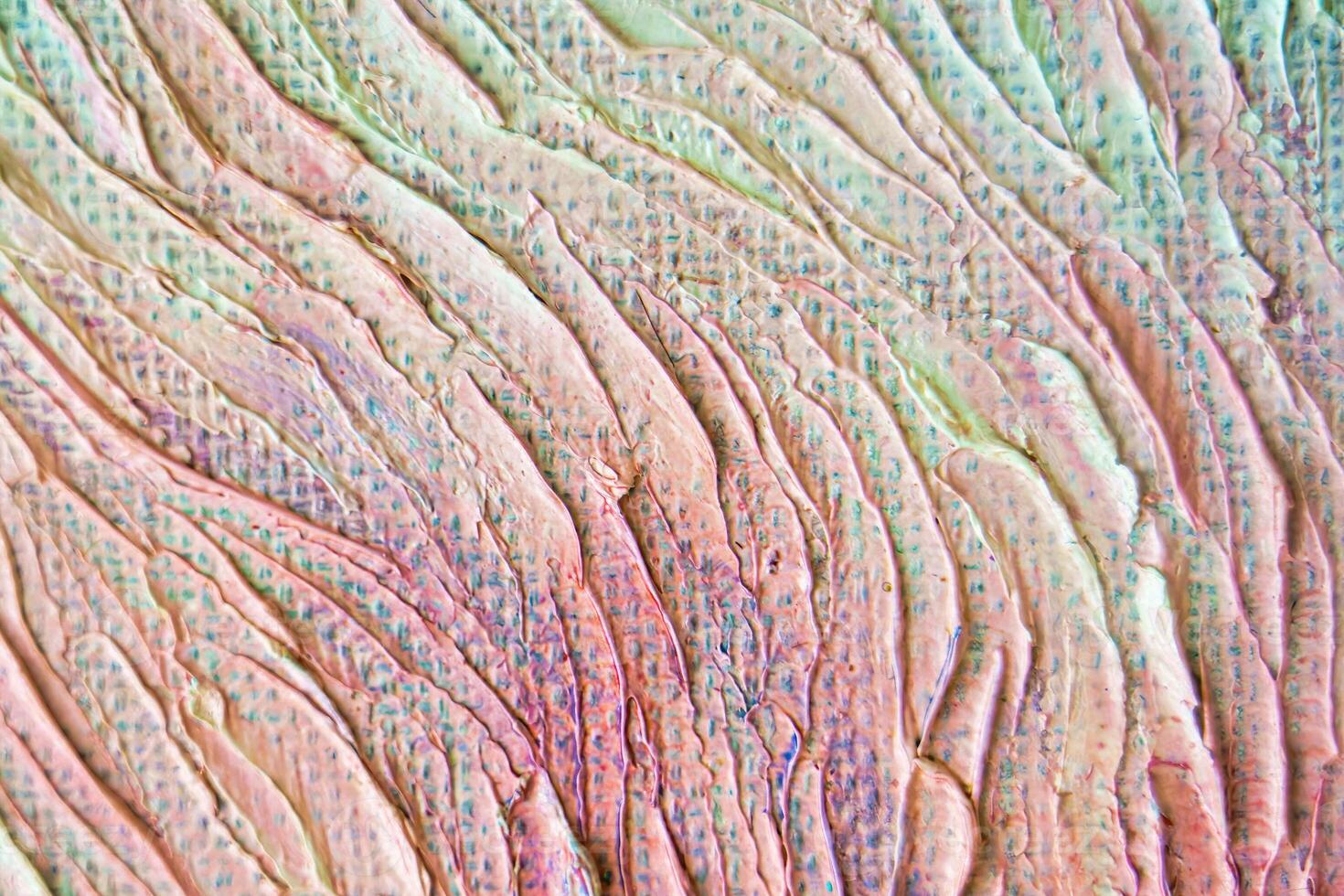 Colorful abstract oil painting art background. Texture of canvas and oil. photo