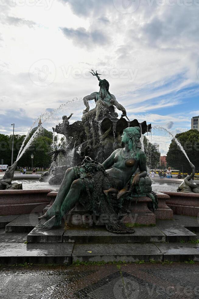 Fountain of Nepture - Berlin, Germany photo