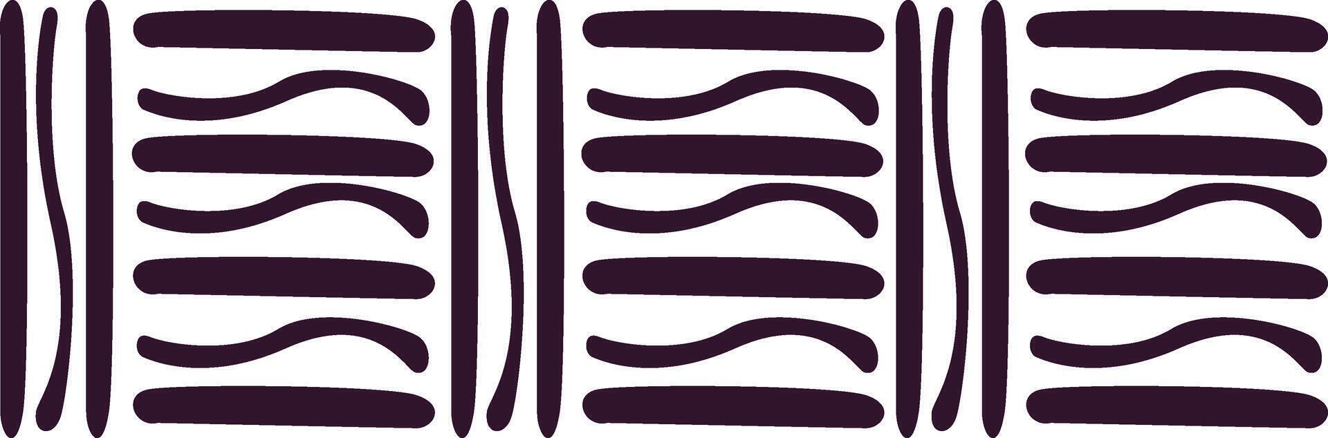 Ethnic Style Borders. Abstract African Tribal Pattern vector