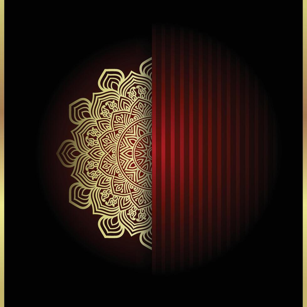 creativo lujo ornamental mandala modelo bosquejo Arte diseño vector