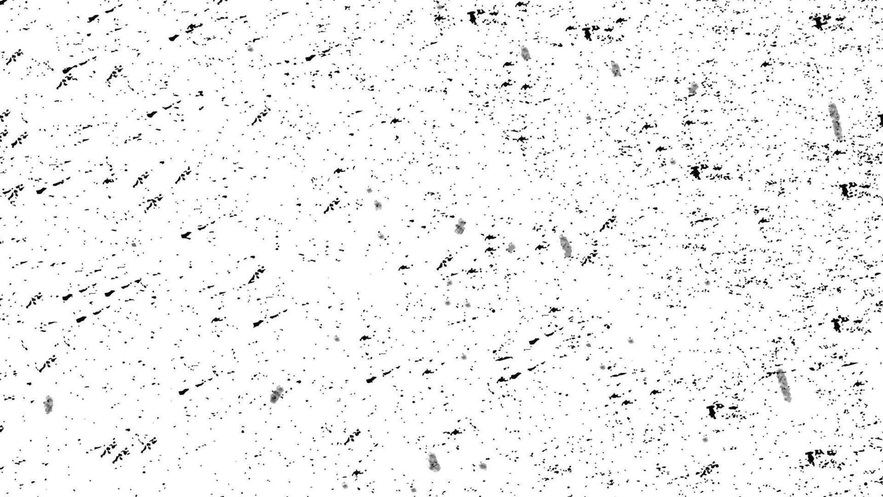 Grunge black and white background. Texture of chips, cracks, scratches, scuffs, dust, dirt. Dark monochrome surface. Old vintage pattern. vector