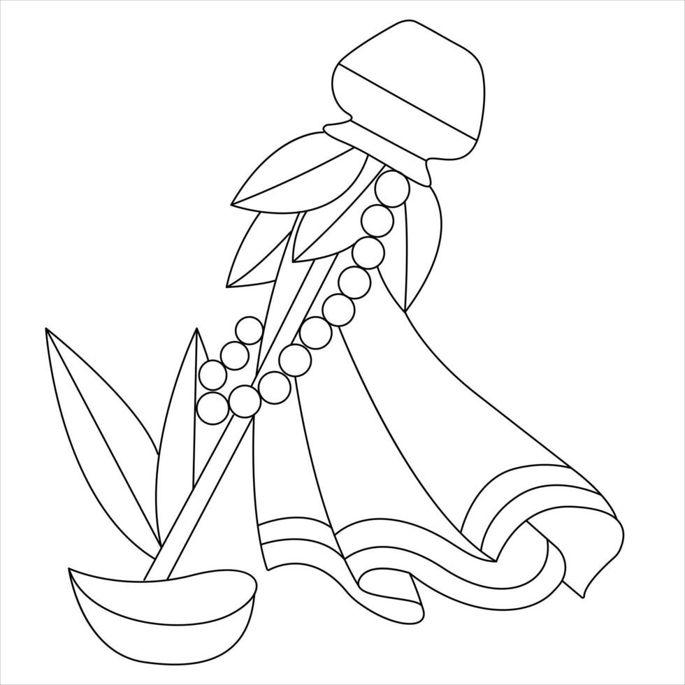 illustration of Happy Gudi Padwa Festival for traditional New Year for Marathi vector
