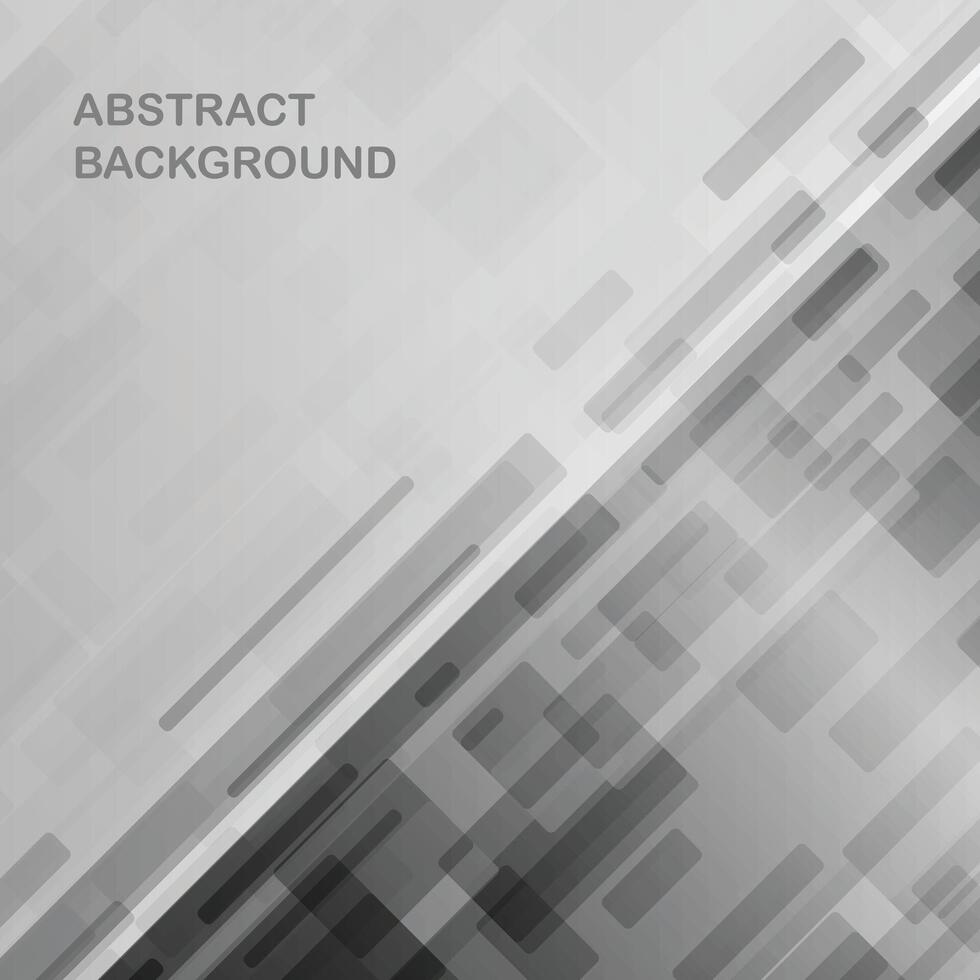 Inclined trapezoid pattern at gray gradient background vector