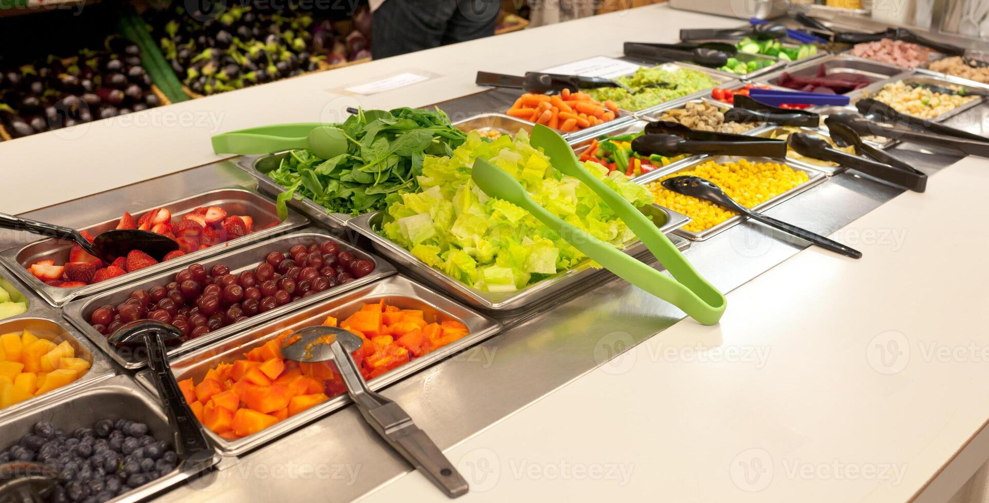 Vegan food buffet photo