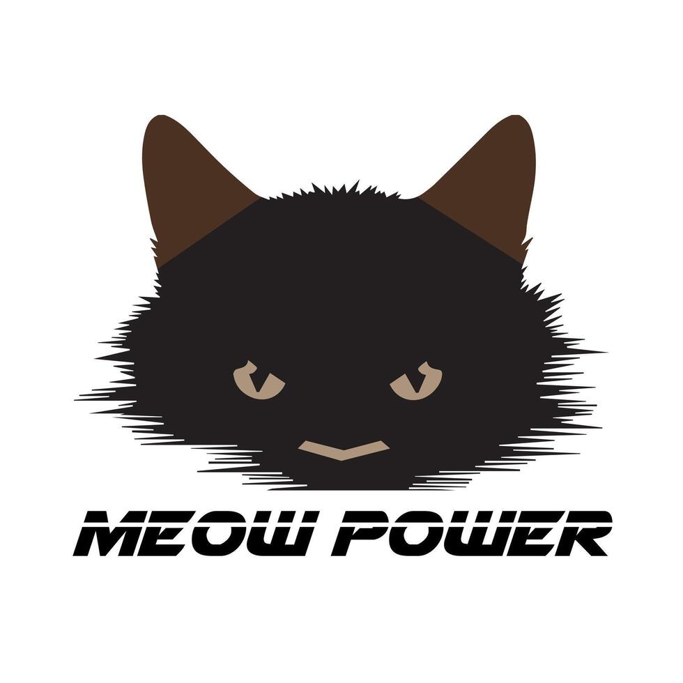 cats happy sticker art design vector