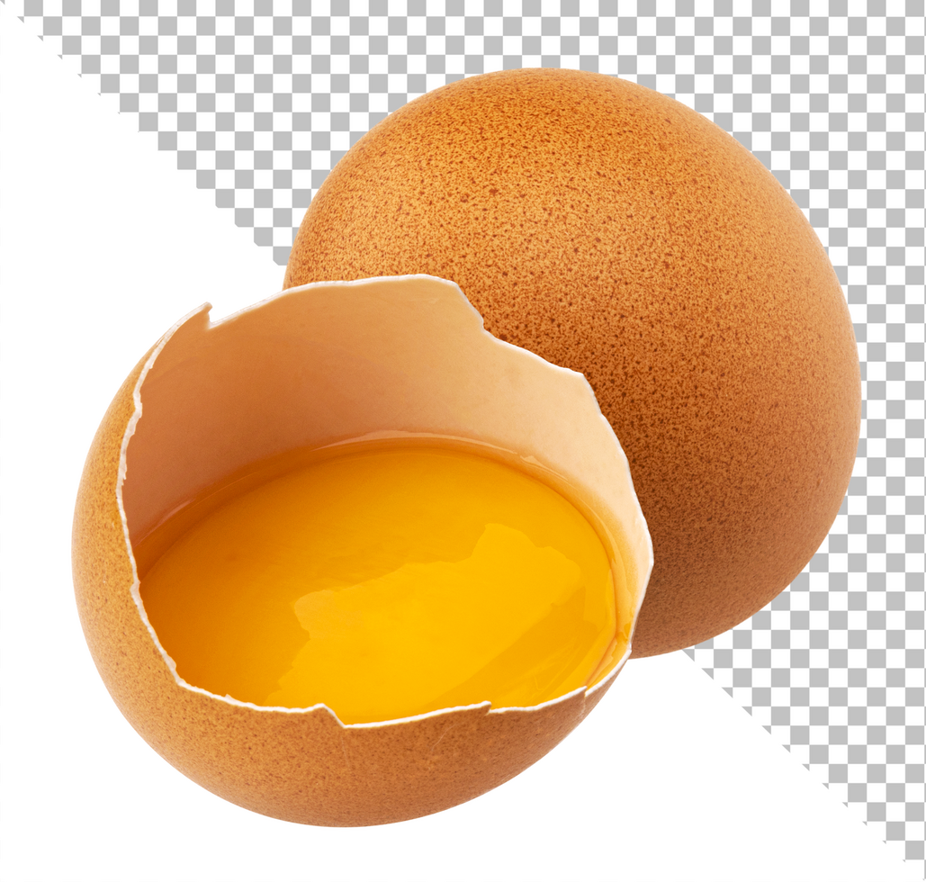 Egg isolated on white background psd