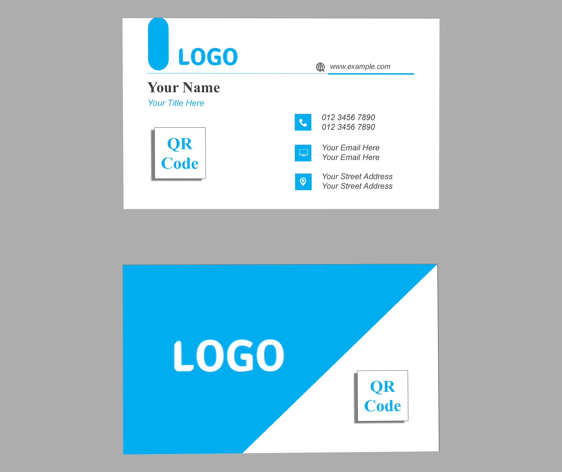 Business Card Template 44446827 PSD