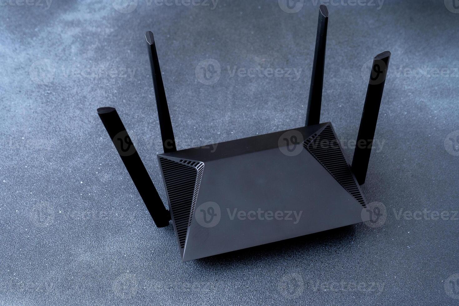 Router for connecting and distributing Wi-Fi Internet. photo