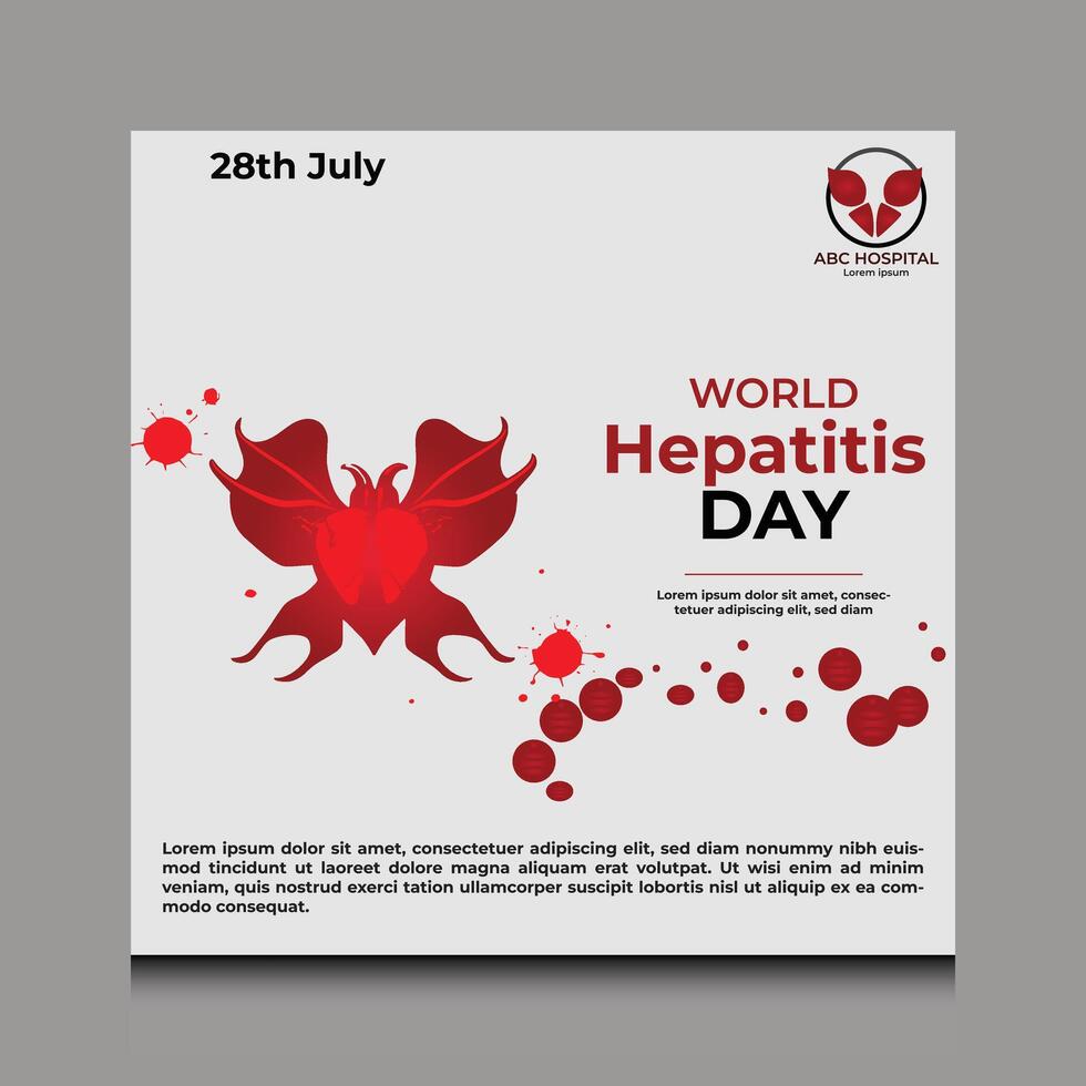 World Hepatitis Day vector
