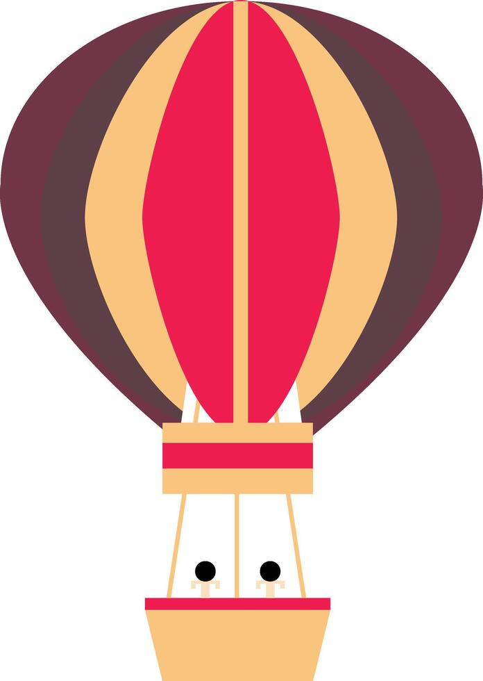 A sketch of the big flying balloon vector