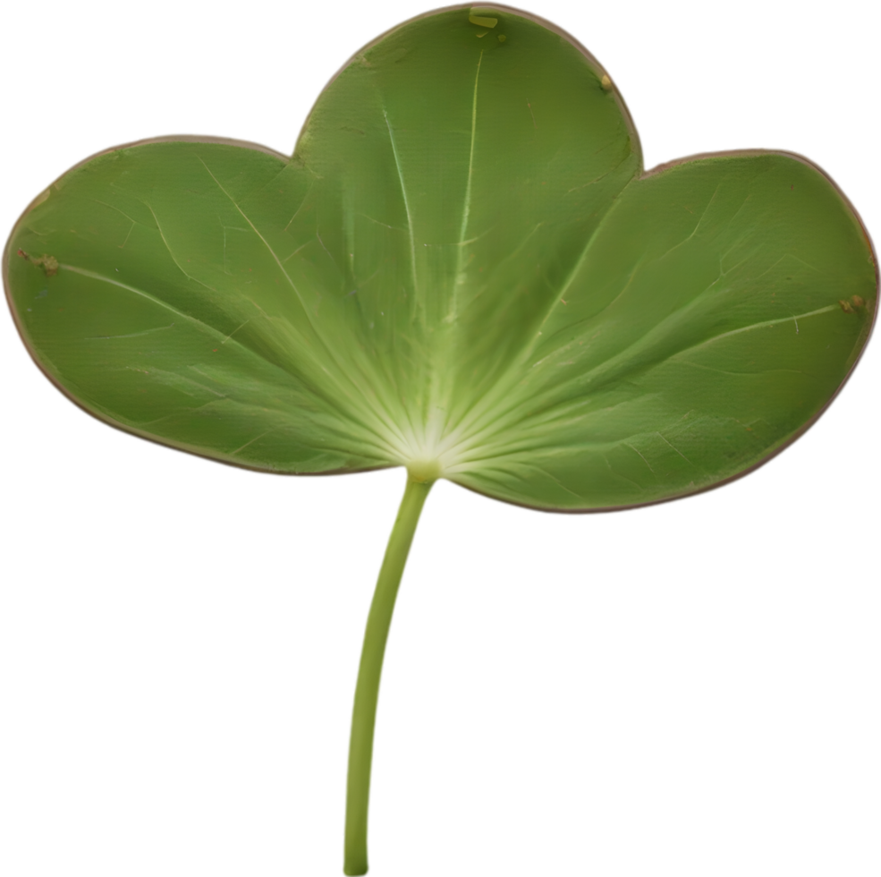 Hepatica Americana leaf icon. AI-Generated. png