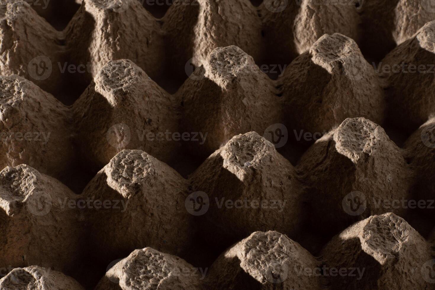 Abstract background. frame geometry. Egg packaging. Paper tray for domestic eggs. Beige and grey. Minimalism. photo