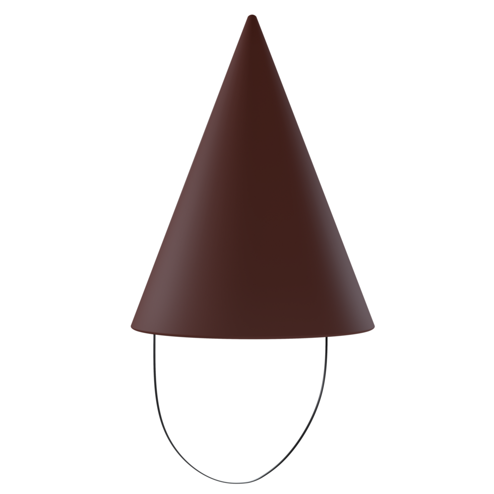 Party Hat isolated on transparent png