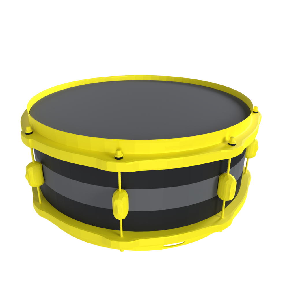 Drum isolated on transparent background png