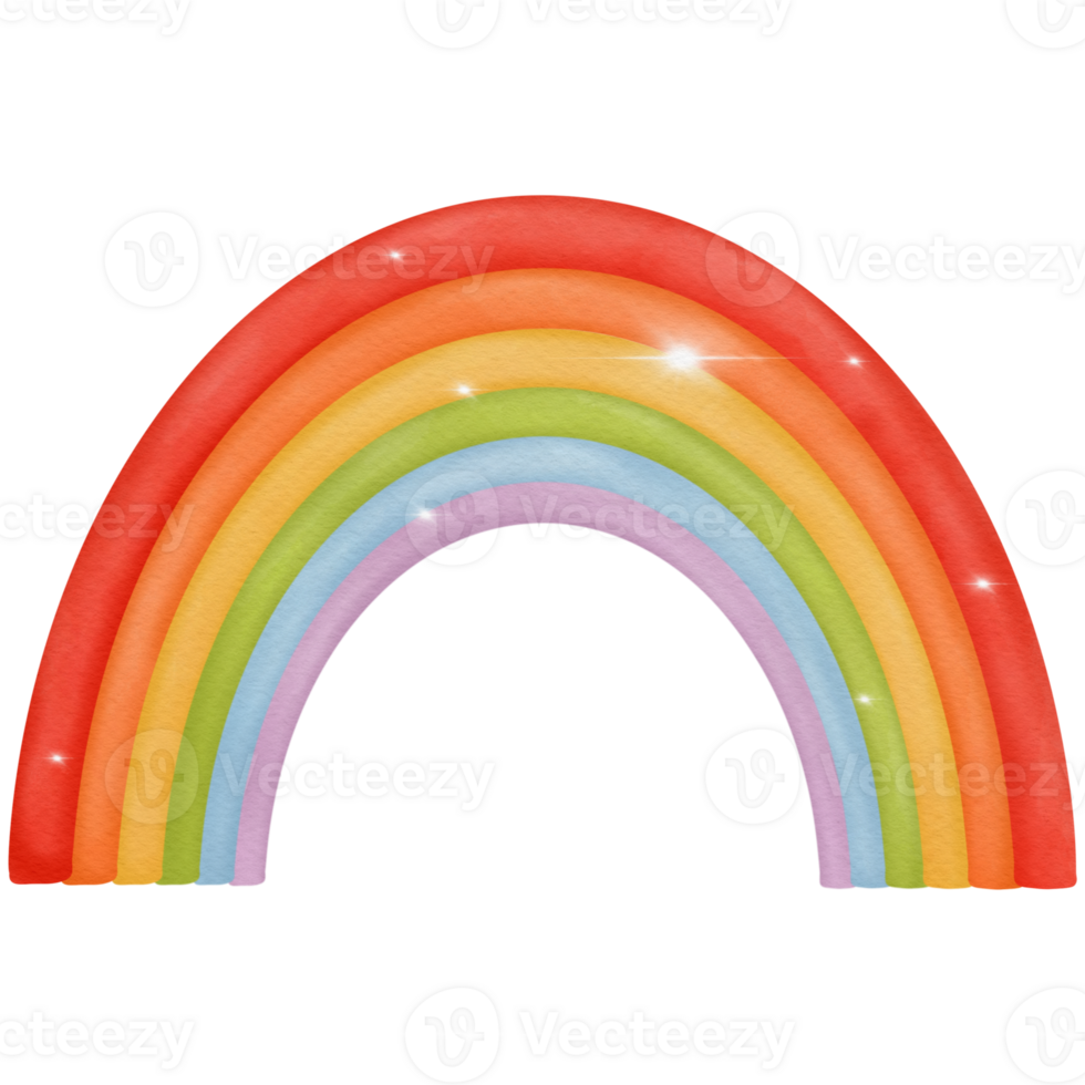 Pride month watercolor clip art png