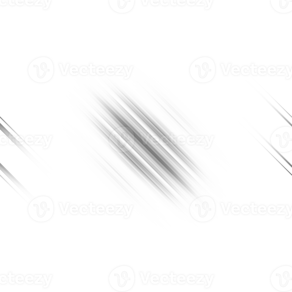Black and white striped abstract background overlay. Motion effect. Graphic illustration with transparent background. png