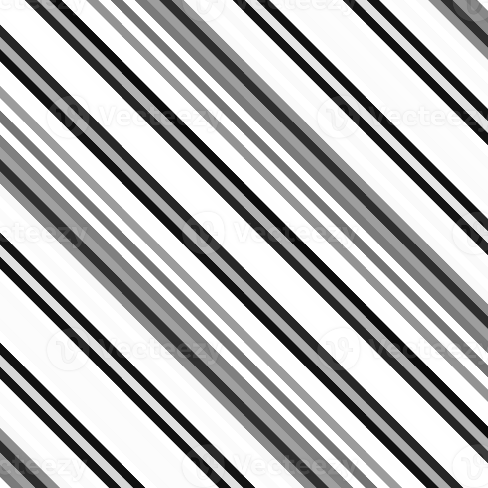 Black and white striped abstract background overlay. Motion effect. Graphic illustration with transparent background. png