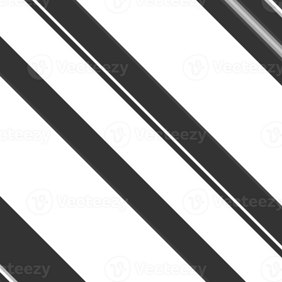 Black and white striped abstract background overlay. Motion effect. Graphic illustration with transparent background. png