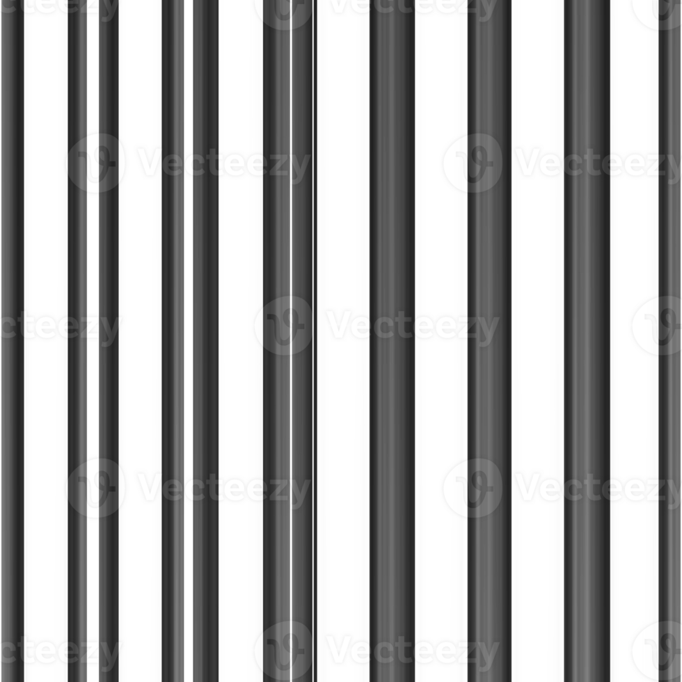 Black and white striped abstract background overlay. Motion effect. Graphic illustration with transparent background. png