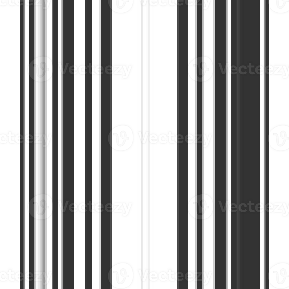 Black and white striped abstract background overlay. Motion effect. Graphic illustration with transparent background. png