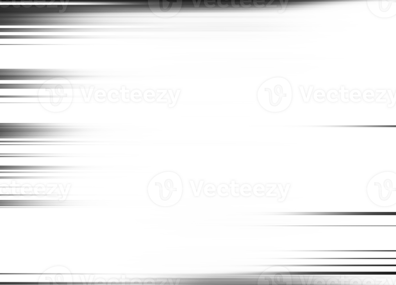 Black and white striped abstract background overlay. Motion effect. Graphic illustration with transparent background. png