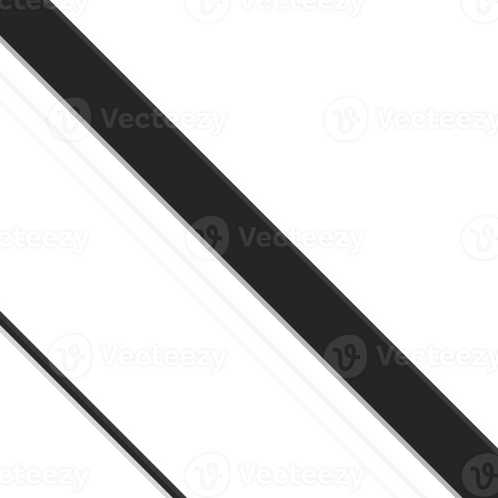 Black and white striped abstract background overlay. Motion effect. Graphic illustration with transparent background. png