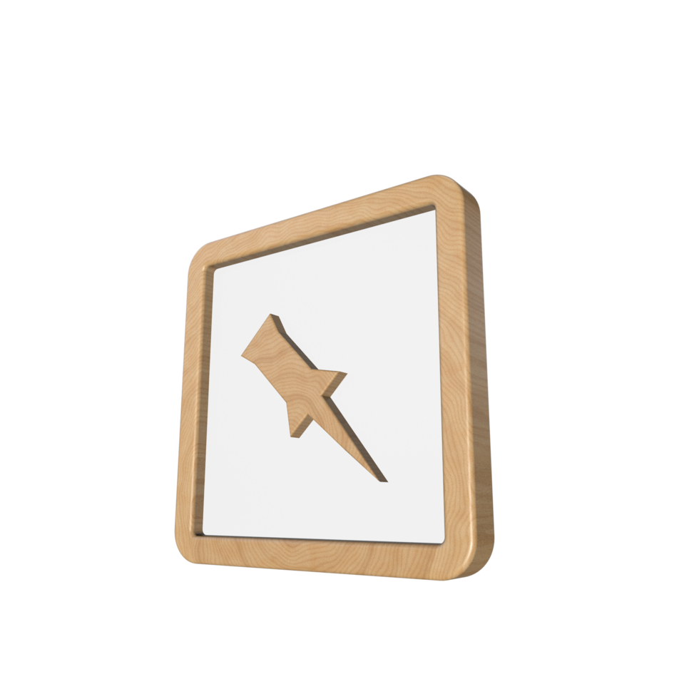 Business icon 3D render png