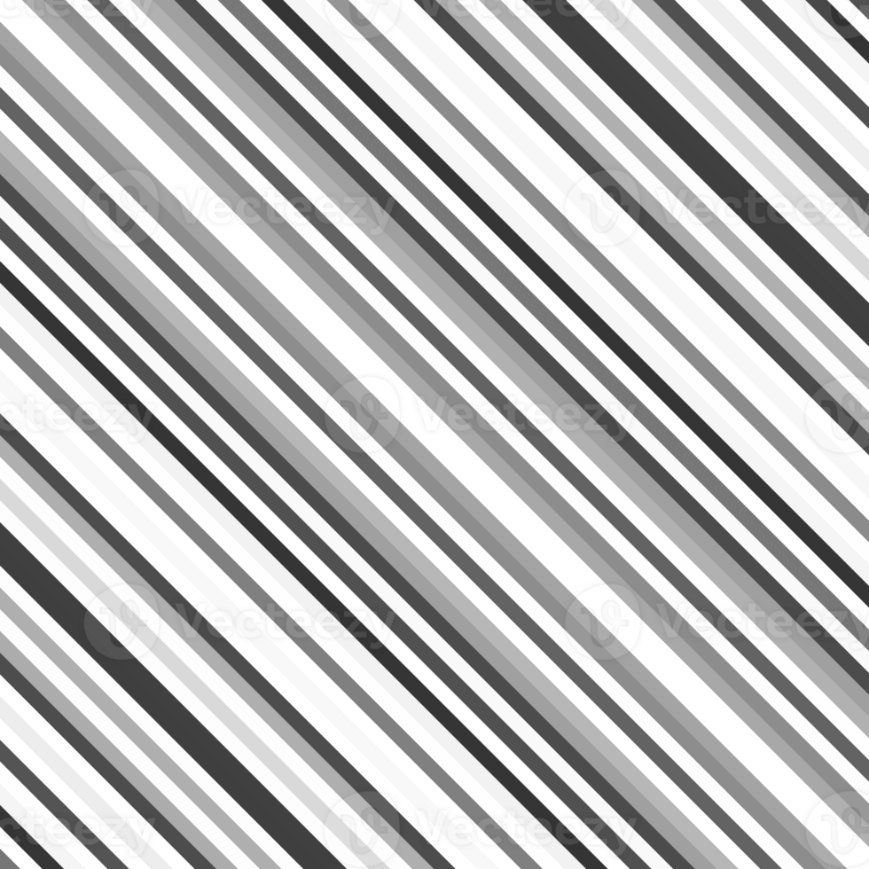 Black and white striped abstract background overlay. Motion effect. Graphic illustration with transparent background. png