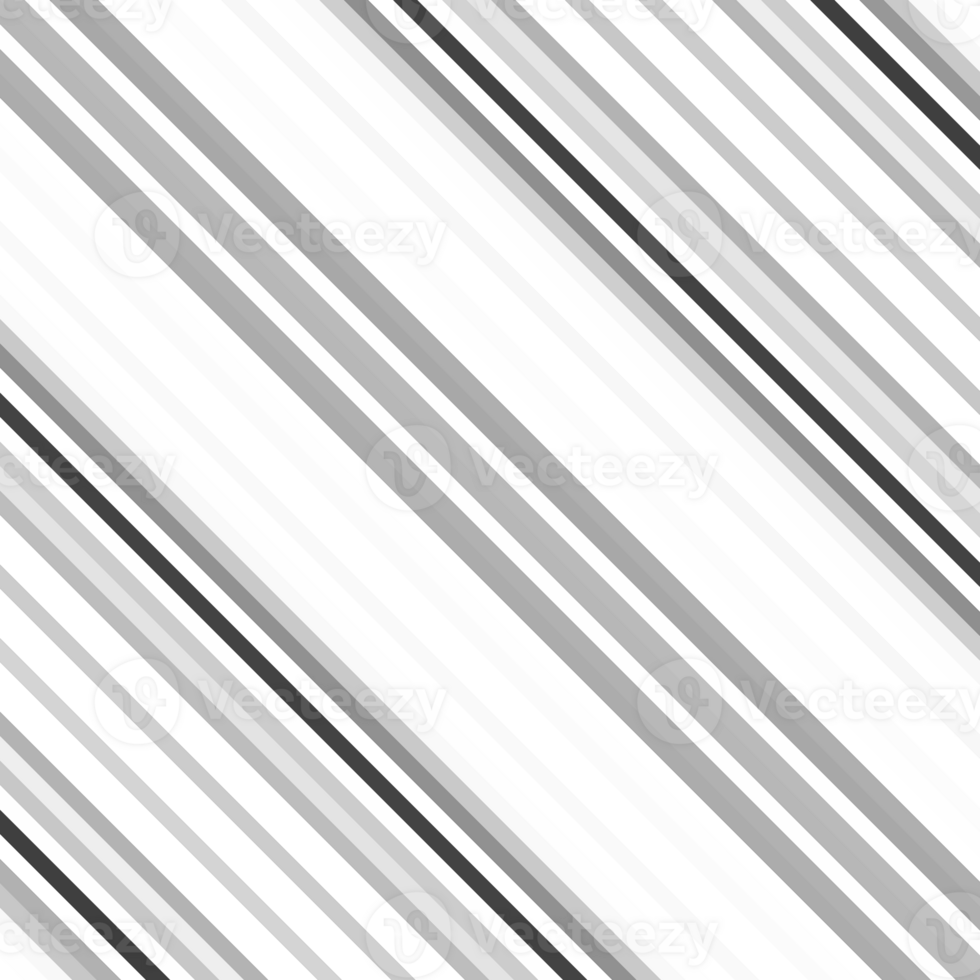 Black and white striped abstract background overlay. Motion effect. Graphic illustration with transparent background. png