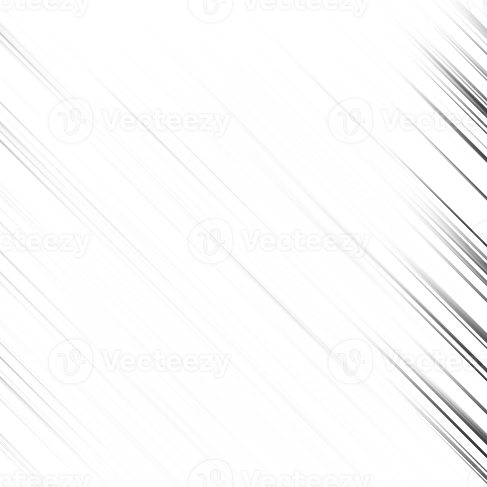 Black and white striped abstract background overlay. Motion effect. Graphic illustration with transparent background. png