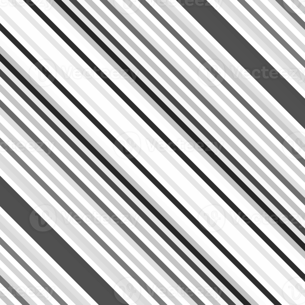 Black and white striped abstract background overlay. Motion effect. Graphic illustration with transparent background. png