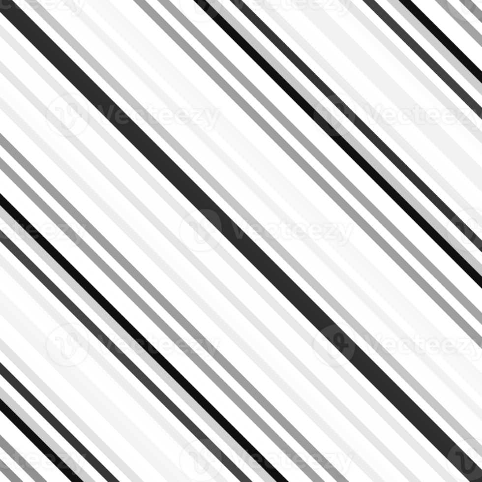Black and white striped abstract background overlay. Motion effect. Graphic illustration with transparent background. png