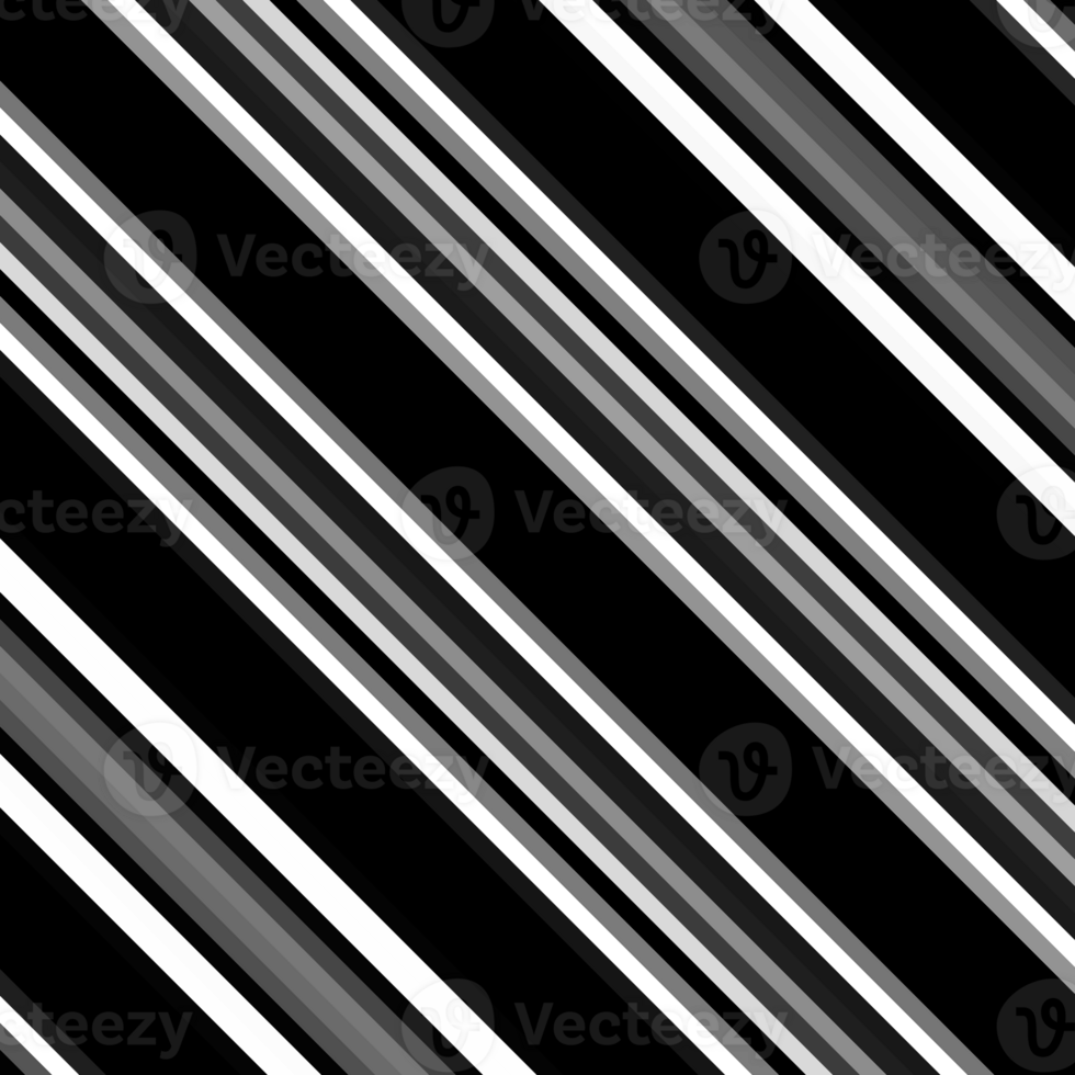 Black and white striped abstract background overlay. Motion effect. Graphic illustration with transparent background. png