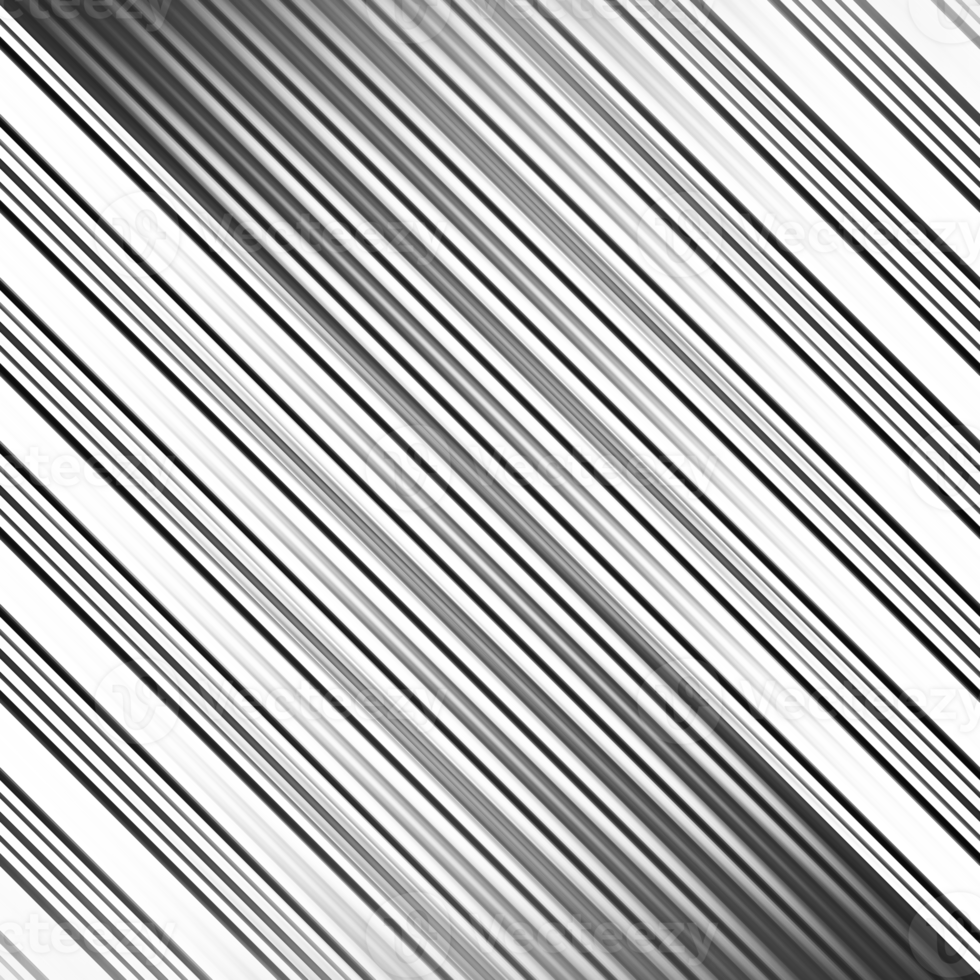 Black and white striped abstract background overlay. Motion effect. Graphic illustration with transparent background. png
