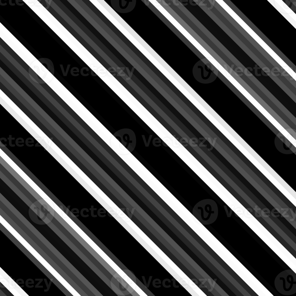 Black and white striped abstract background overlay. Motion effect. Graphic illustration with transparent background. png