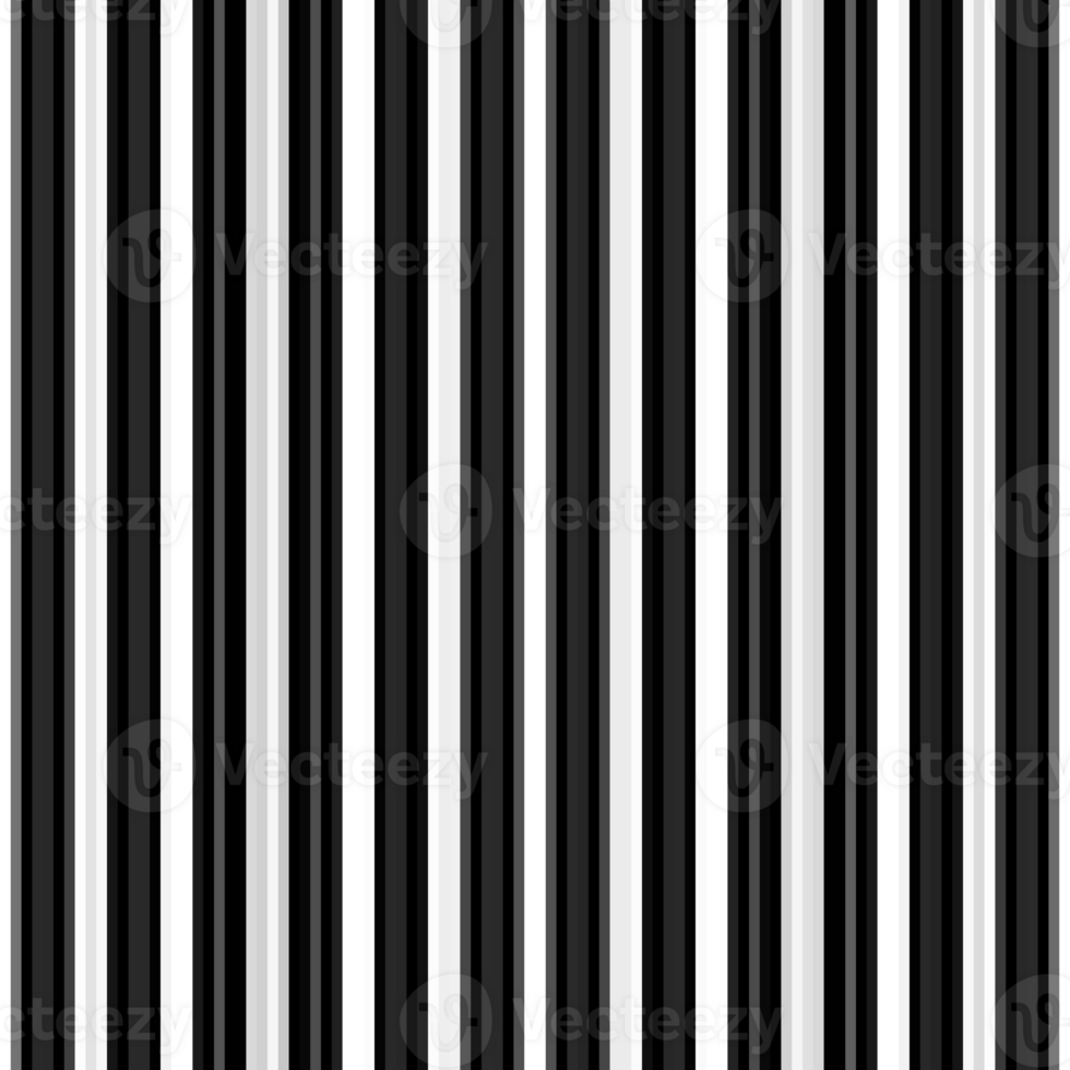 Black and white striped abstract background overlay. Motion effect. Graphic illustration with transparent background. png