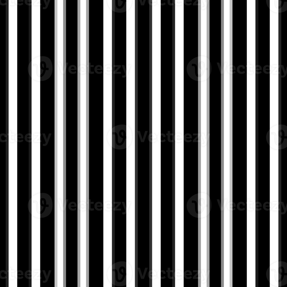 Black and white striped abstract background overlay. Motion effect. Graphic illustration with transparent background. png
