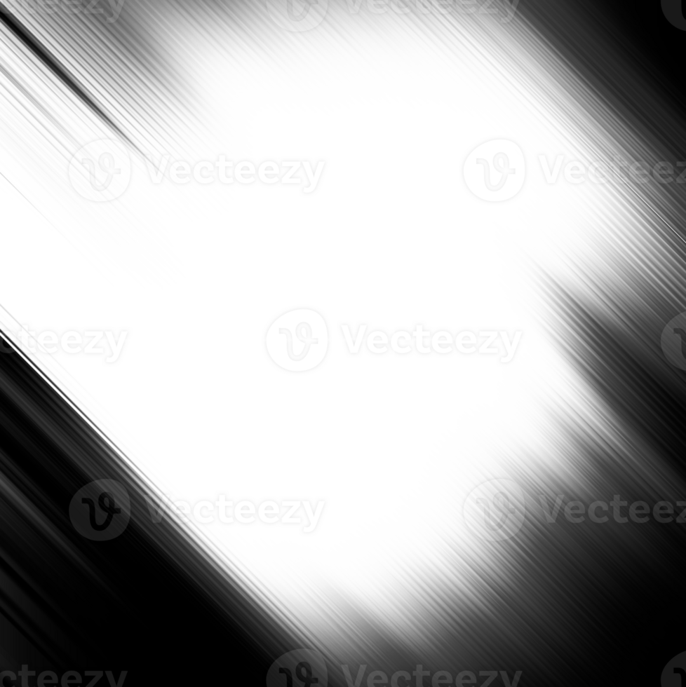 Black and white striped abstract background overlay. Motion effect. Graphic illustration with transparent background. png