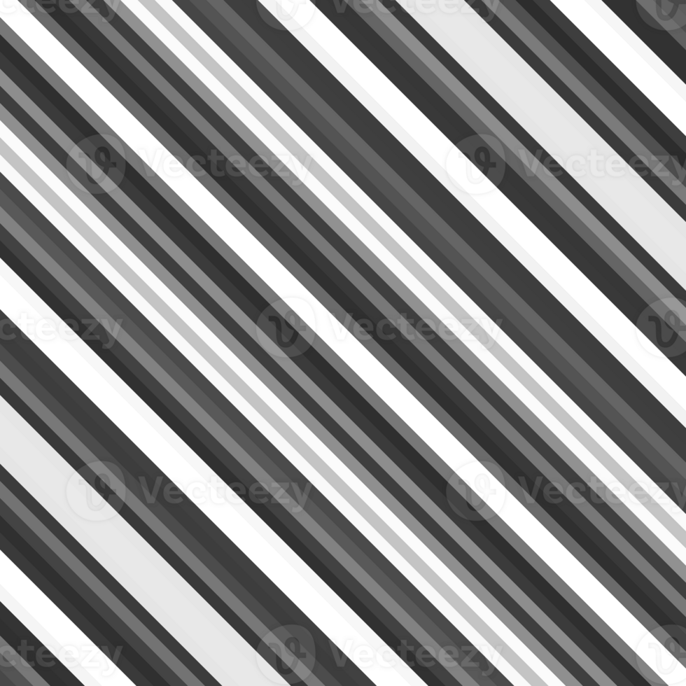 Black and white striped abstract background overlay. Motion effect. Graphic illustration with transparent background. png