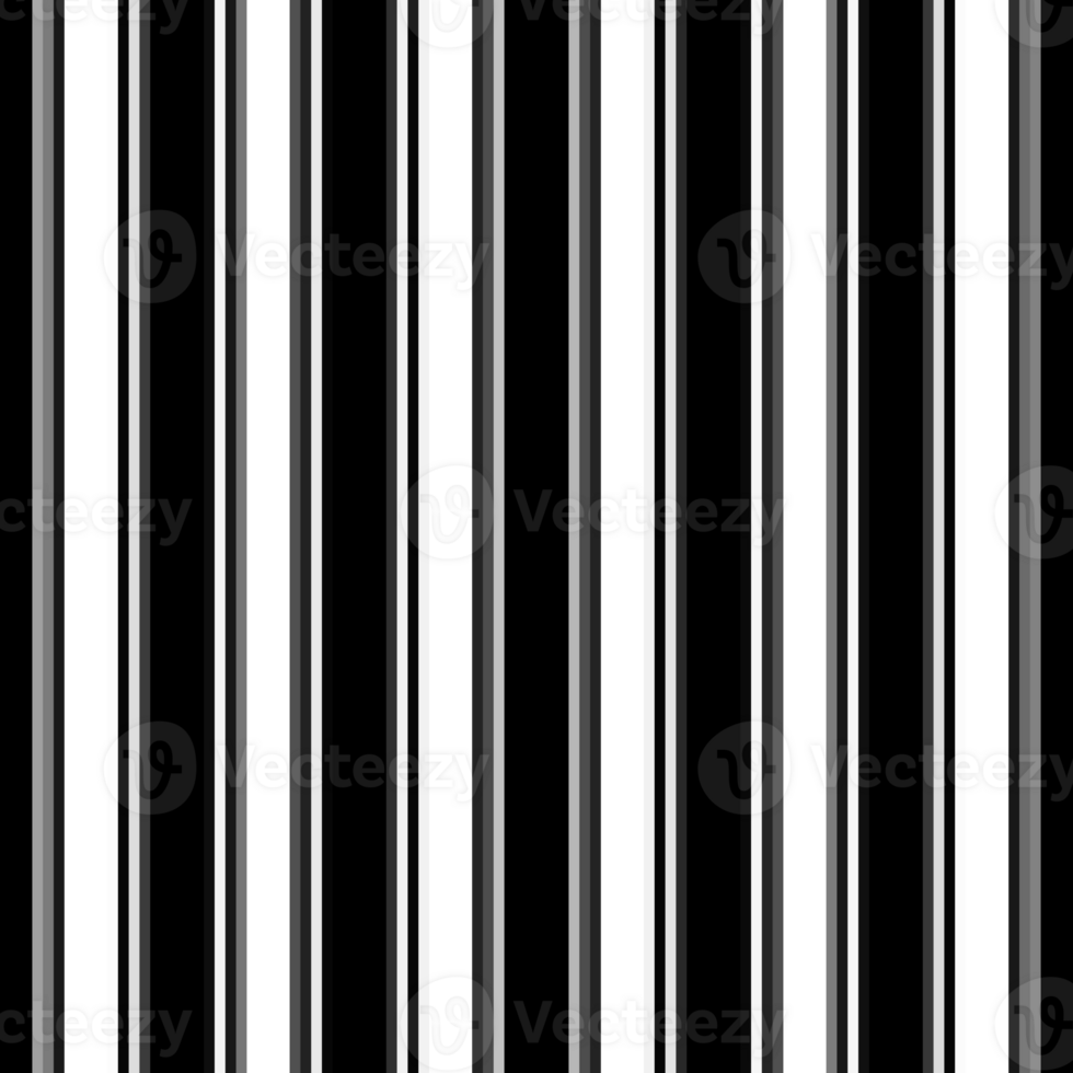 Black and white striped abstract background overlay. Motion effect. Graphic illustration with transparent background. png