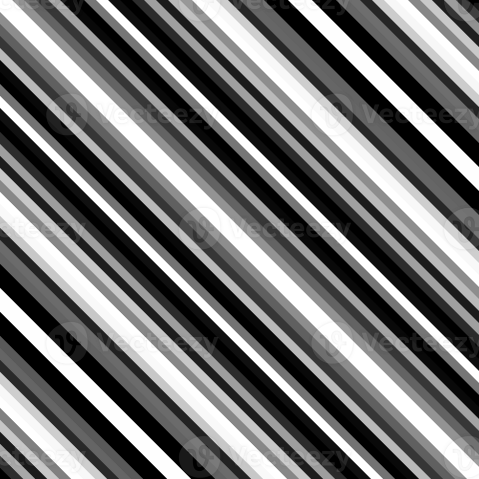 Black and white striped abstract background overlay. Motion effect. Graphic illustration with transparent background. png