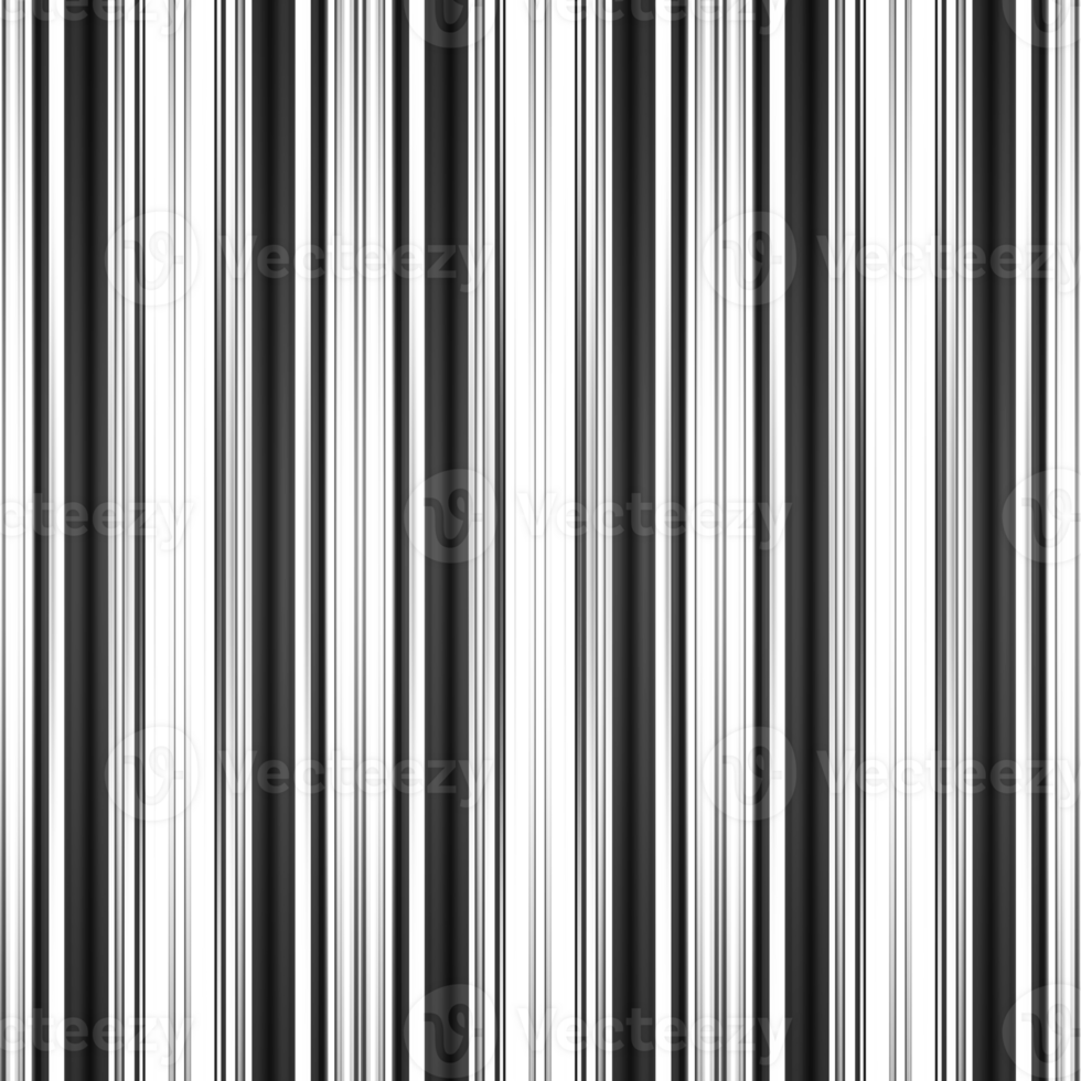 Black and white striped abstract background overlay. Motion effect. Graphic illustration with transparent background. png
